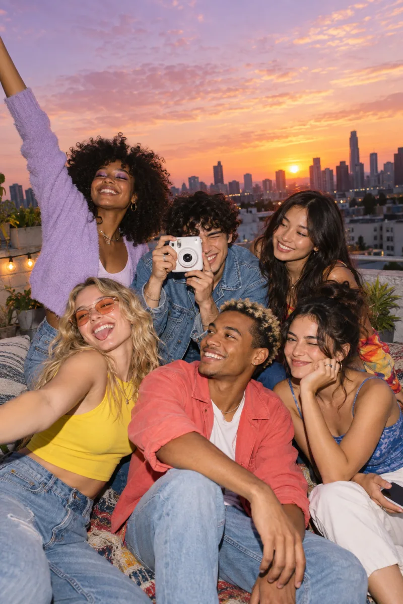 Capa editorial da publicação Close Friends